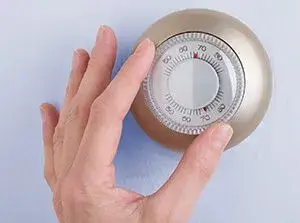 adjust your thermostat on your furnace