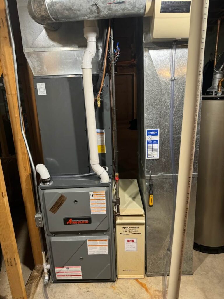 Furnace Replacement In Godfrey 2 After